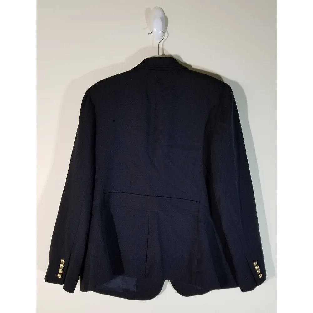 Polo by Ralph Lauren Black Blazer with Gold Accents - Picture 6 of 6